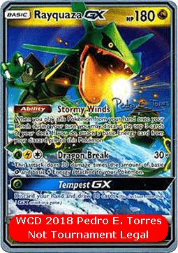 Rayquaza GX WCD 2018 #109
