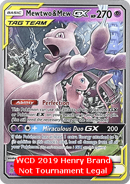 Mewtwo & Mew GX WCD 2019 #71