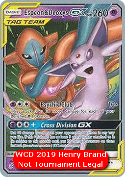 Espeon & Deoxys GX WCD 2019 #72