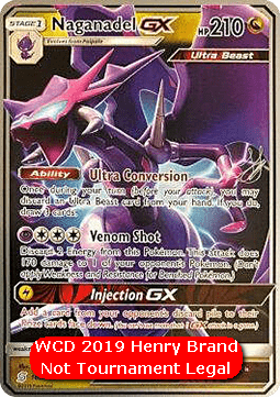 Naganadel GX WCD 2019 #160