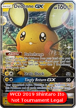 Dedenne GX WCD 2019 #057