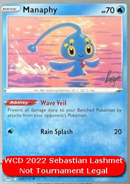 Manaphy WCD 2022 #041