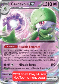 Gardevoir ex WCD 2025 #25086