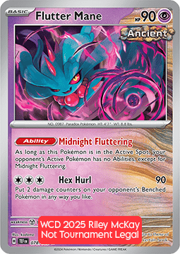Flutter Mane WCD 2025 #25078