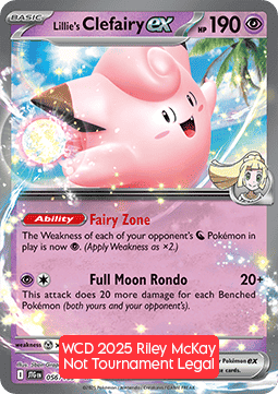 Lillie's Clefairy ex WCD 2025 #25056