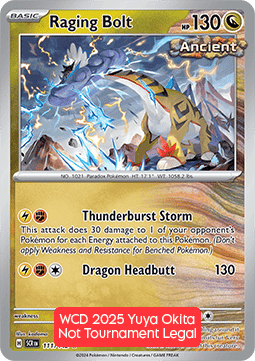 Raging Bolt WCD 2025 #25111