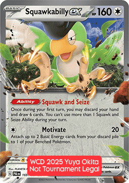 Squawkabilly ex WCD 2025 #25169