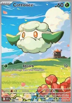 Cottonee White Flare #090/86