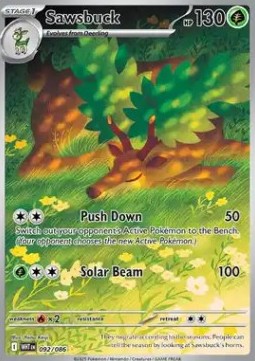 Sawsbuck White Flare #092/86