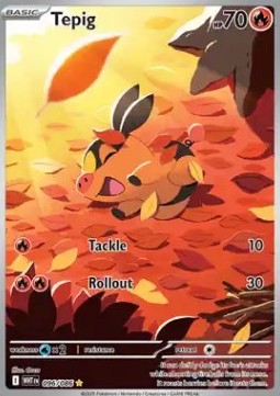 Tepig White Flare #096/86