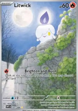 Litwick White Flare #101/86