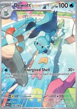 Dewott White Flare #106/86