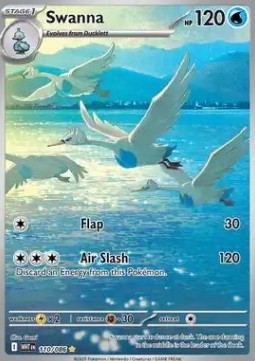 Swanna White Flare #110/86