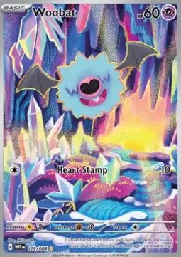 Woobat White Flare #119/86