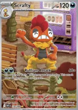 Scrafty White Flare #139/86