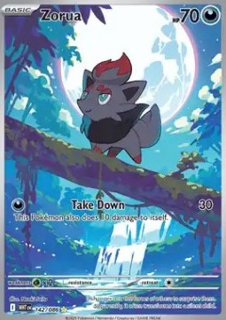 Zorua White Flare #142/86