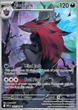 Zoroark White Flare #143/86