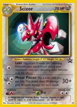 Scizor Wizards Black Star Promos #33/53