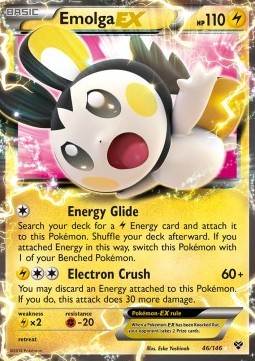Emolga EX XY #46/146