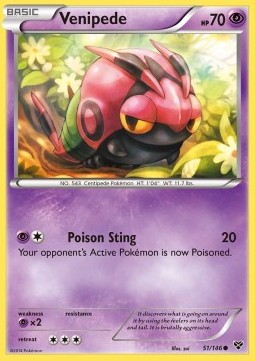 Venipede XY #51/146