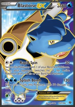 Blastoise EX XY #142/146