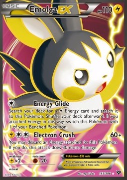 Emolga EX XY #143/146
