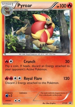 Pyroar XY Black Star Promos #26/211