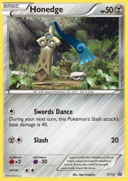 Honedge XY Black Star Promos #12/211