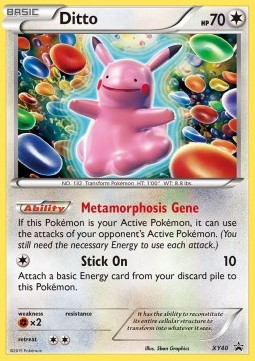 Ditto XY Black Star Promos #40/211