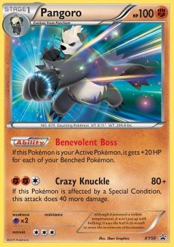 Pangoro XY Black Star Promos #50/211