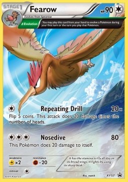 Fearow XY Black Star Promos #57/211