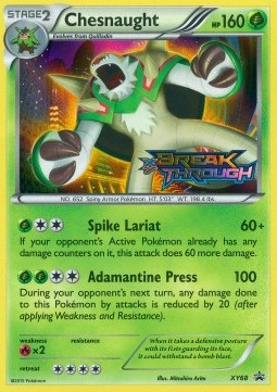 Chesnaught XY Black Star Promos #68/211