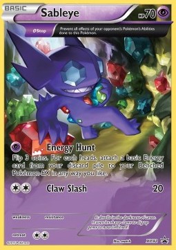 Sableye XY Black Star Promos #92/211