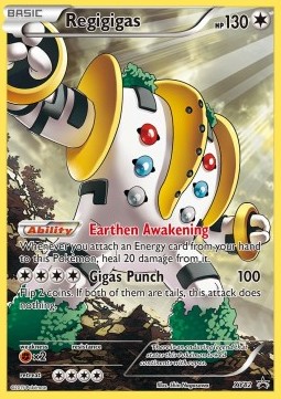 Regigigas XY Black Star Promos #82/211