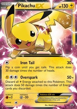 Pikachu EX XY Black Star Promos #84/211