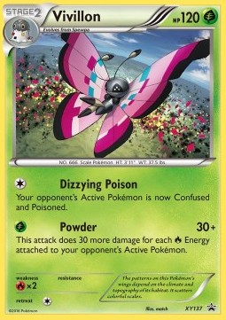 Vivillon XY Black Star Promos #137/211