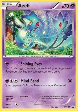 Azelf XY Black Star Promos #142/211