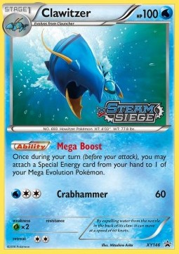 Clawitzer XY Black Star Promos #146/211