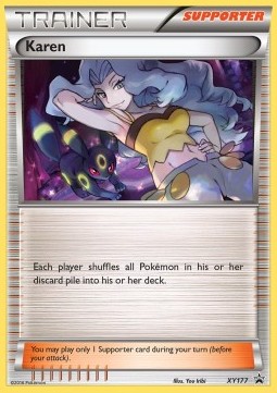 Karen - XY Black Star Promos #177/211