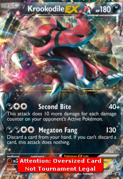 Krookodile EX XY Black Star Promos #71