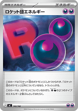 Team Rocket's Energy MEGA Start Deck 100 Battle Collection #742