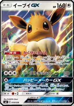 Eevee GX Eevee GX Starter Sets #019