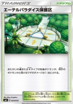Aether Paradise Conservation Area Tag Team GX Premium Trainer Box #033