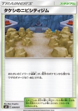 Brock's Pewter City Gym Trainer Battle Decks #30