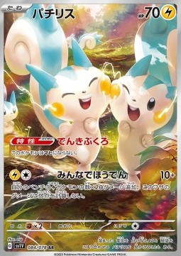 Pachirisu Violet ex #084