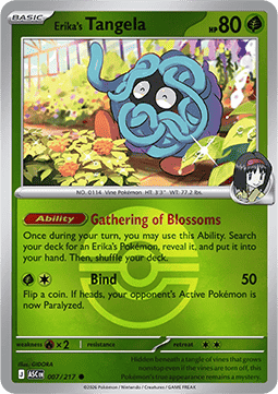 Erika's Tangela Ascended Heroes: Additionals #007