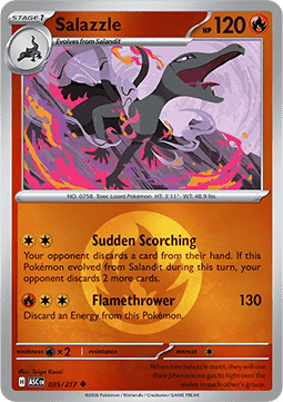 Salazzle Ascended Heroes: Additionals #035