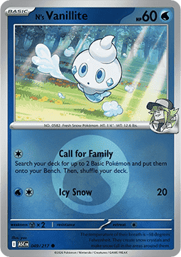 N's Vanillite Ascended Heroes: Additionals #049