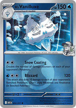 N's Vanilluxe - Ascended Heroes: Additionals #051