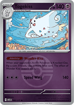 Togekiss Ascended Heroes: Additionals #082